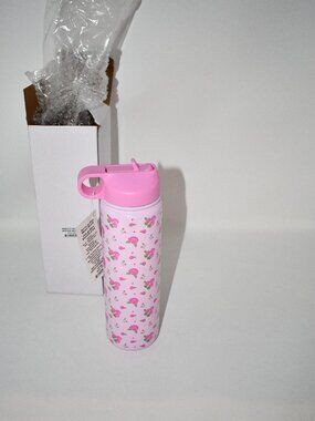 Iscream Pretty In Pink Water Bottle Multi #870-243  Details: Allover print BPA-f